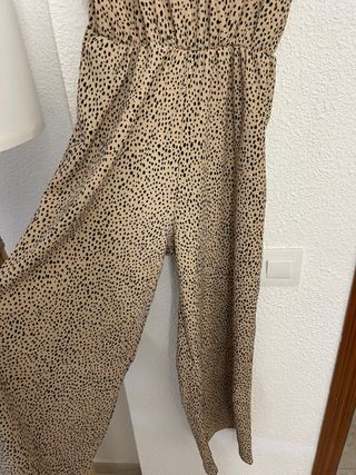 Mono largo estampado animal print talla M