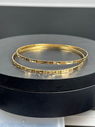 Pulseras oro 18k mujer