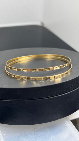 Pulseras oro 18k mujer