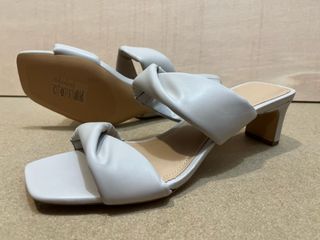 Sandalias H&M Mujer Talla 39 Gris Claro