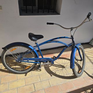 Bicicleta azul Electra