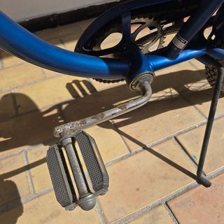 Bicicleta azul Electra