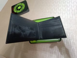 Billetera DC Shoes Cuero Negra