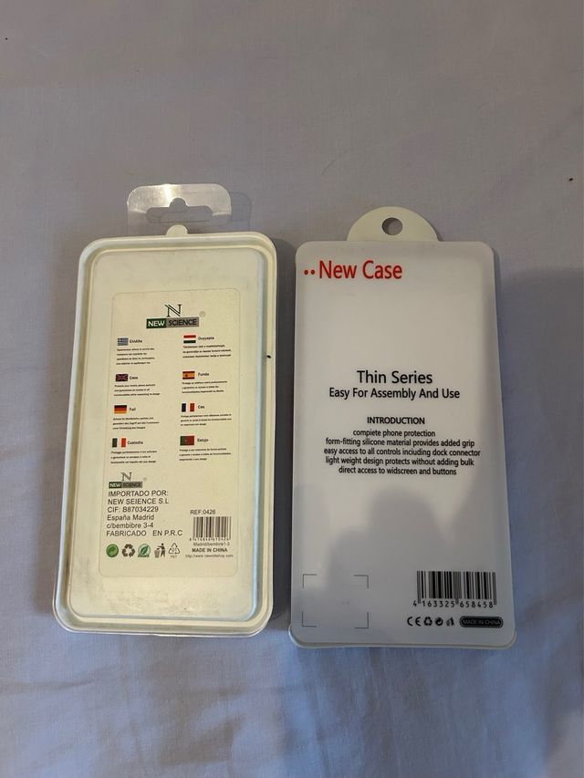 2 custodie per Huawei P40 (turchese e trasparente)