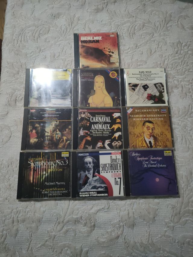 10 CDs Música Clásica Variada