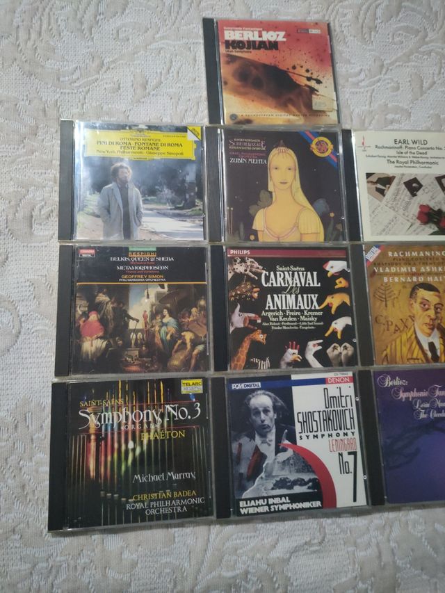 10 CDs Música Clásica Variada