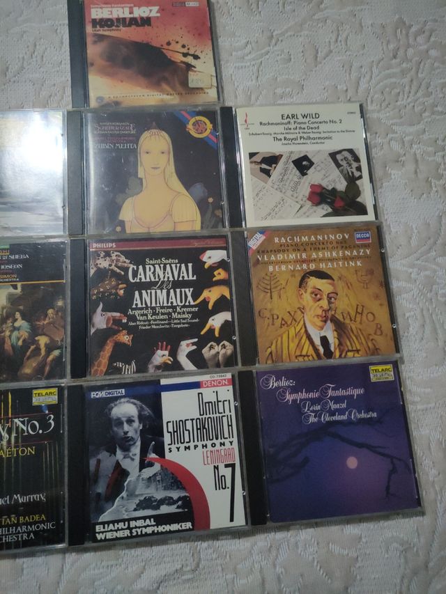 10 CDs Música Clásica Variada