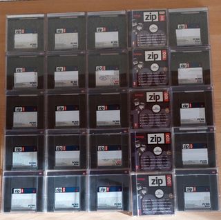 Disquetera Externa Iomega Zip +50 disquetes zip100