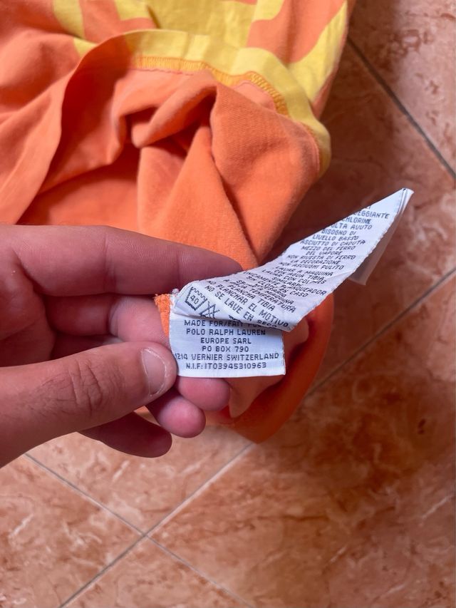 Camiseta Polo Ralph Lauren Naranja