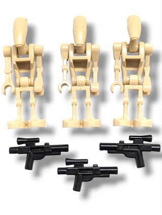 3 Figuras Lego Star Wars Droides de Batalla