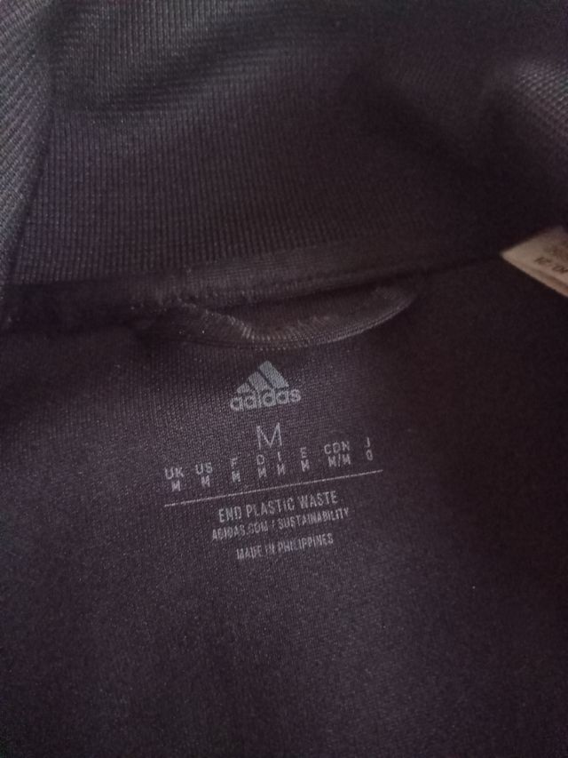 Chaqueta Adidas Negra Talla M