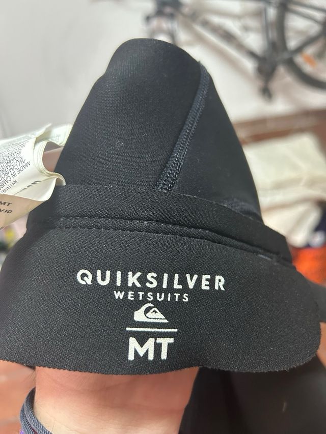 Traje de neopreno Quiksilver negro