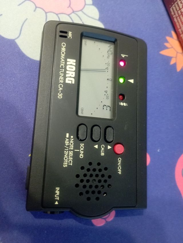 Afinador Korg CA-30 Cromático