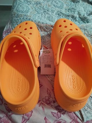 Zapatillas Crocs Naranja Talla 41