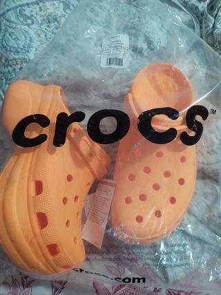 Zapatillas Crocs Naranja Talla 41
