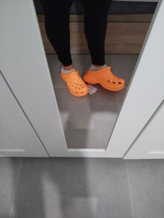 Zapatillas Crocs Naranja Talla 41