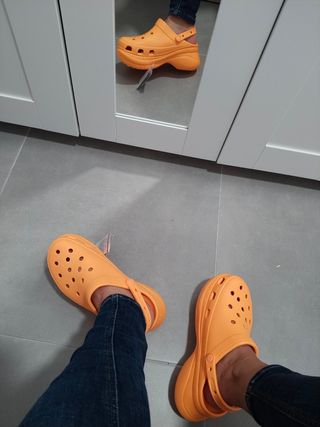 Zapatillas Crocs Naranja Talla 41