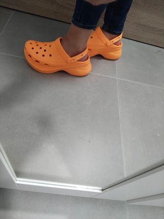 Zapatillas Crocs Naranja Talla 41