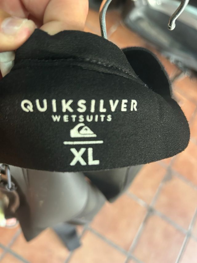 Traje de Neopreno Negro Quiksilver