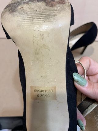 Zapatos de tacón Primadonna negros talla 38