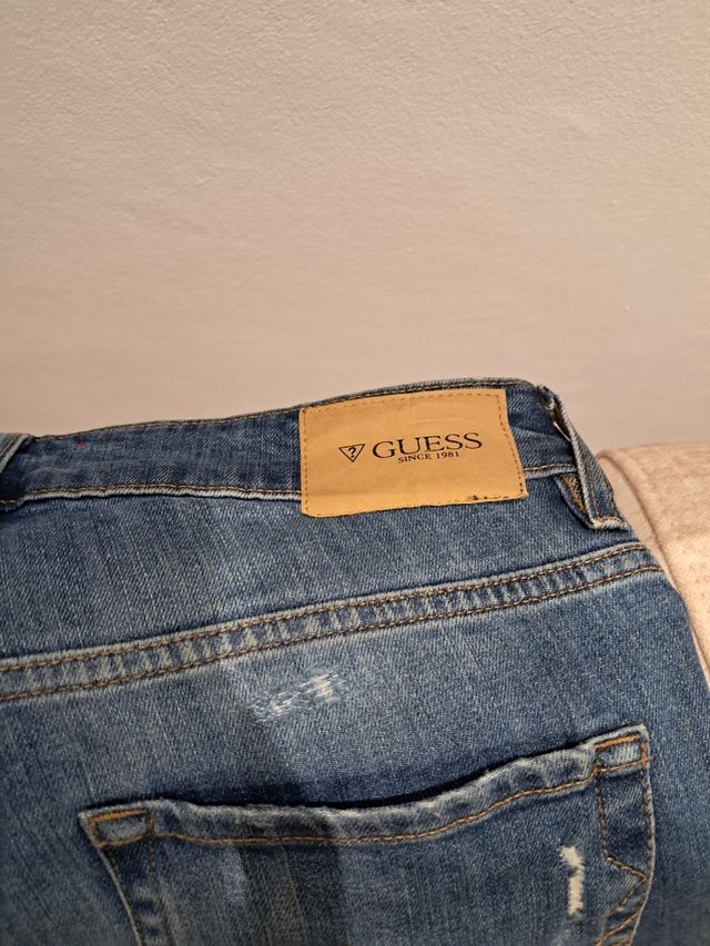 Vaqueros Guess Azules Hombre