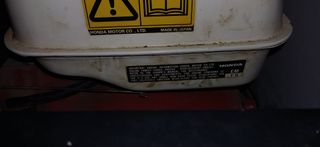 Generador Honda GX390 Trifásico 13CV Gasolina