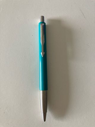 Bolígrafo Parker Azul Metálico