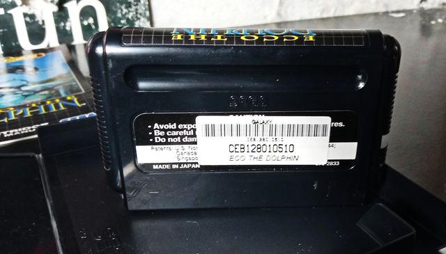 Ecco the Dolphin Mega Drive Asian version Raro