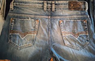 Pantalones Vaqueros Diesel Hombre Talla 38-40