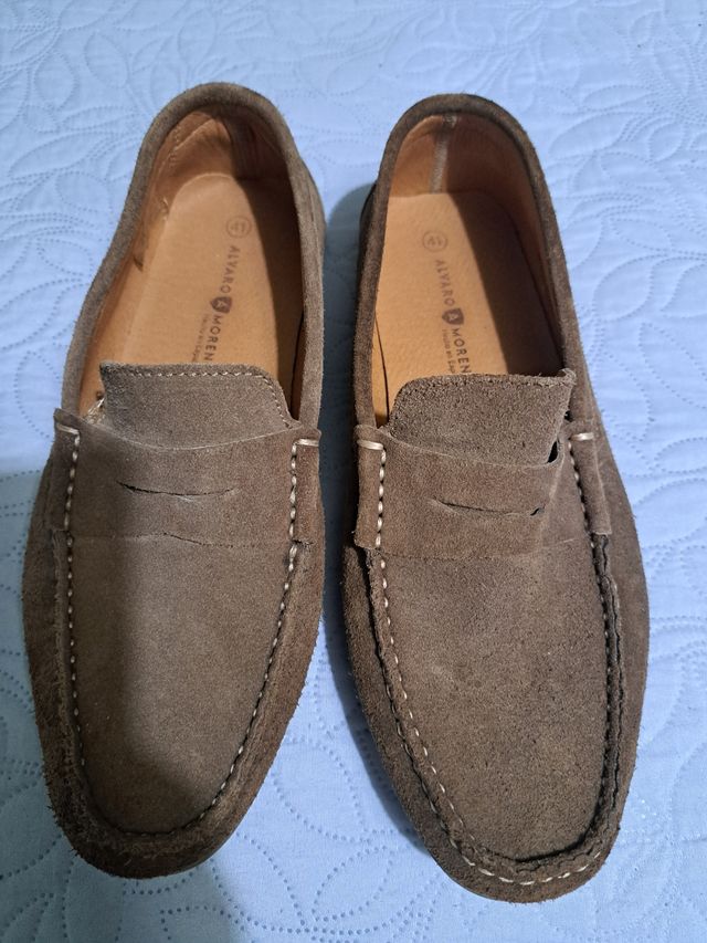 Mocasines Álvaro Moreno Talla 41 Marrones