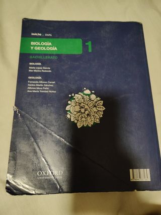 Inicia Biología y Geología 1.º Bachillerato. Li...