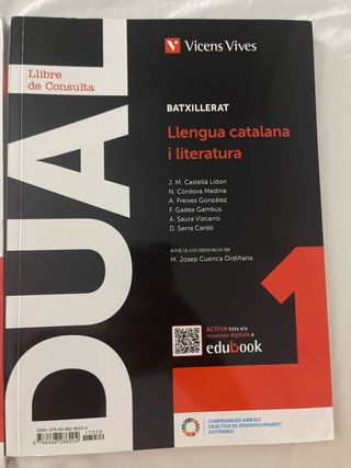 LLENGUA CATALANA I LIT 1 (LC+QA+DIGITAL) (DUAL)