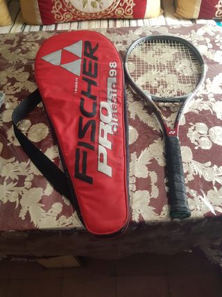 Raqueta de tenis Fischer Pro Classic 98 con estuch