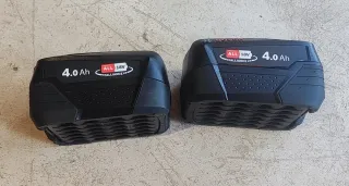  2 Baterías 4.0 18V + cargador al 1830 cv