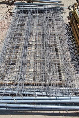 Vallas de obra metálicas