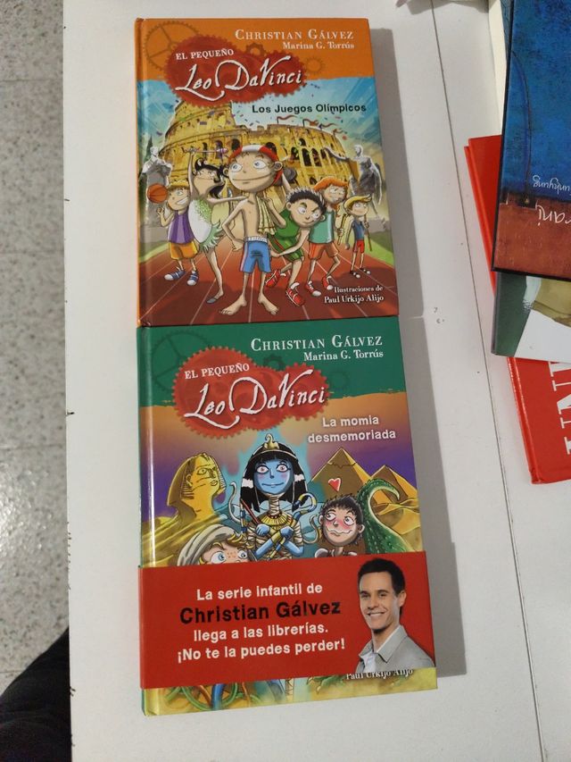 El pequeño Leo Da Vinci 5. Leo y los juegos olí...