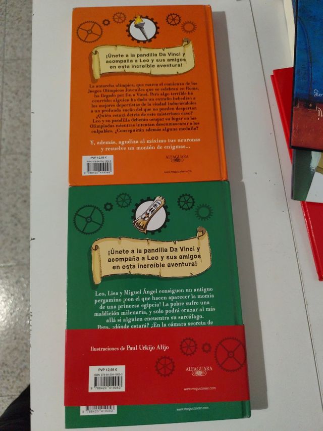 El pequeño Leo Da Vinci 5. Leo y los juegos olí...