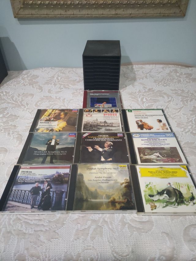 10 CDs Música Clásica: Mahler, Dvorak, Tchaikovsky