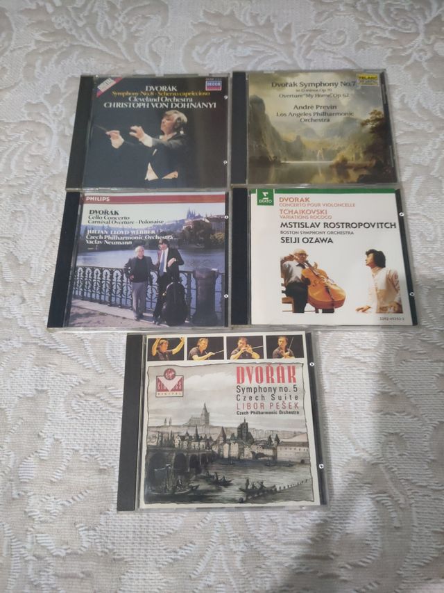 10 CDs Música Clásica: Mahler, Dvorak, Tchaikovsky