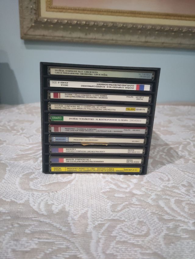 10 CDs Música Clásica: Mahler, Dvorak, Tchaikovsky