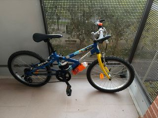 Bicicleta Infantil B'Twin Azul