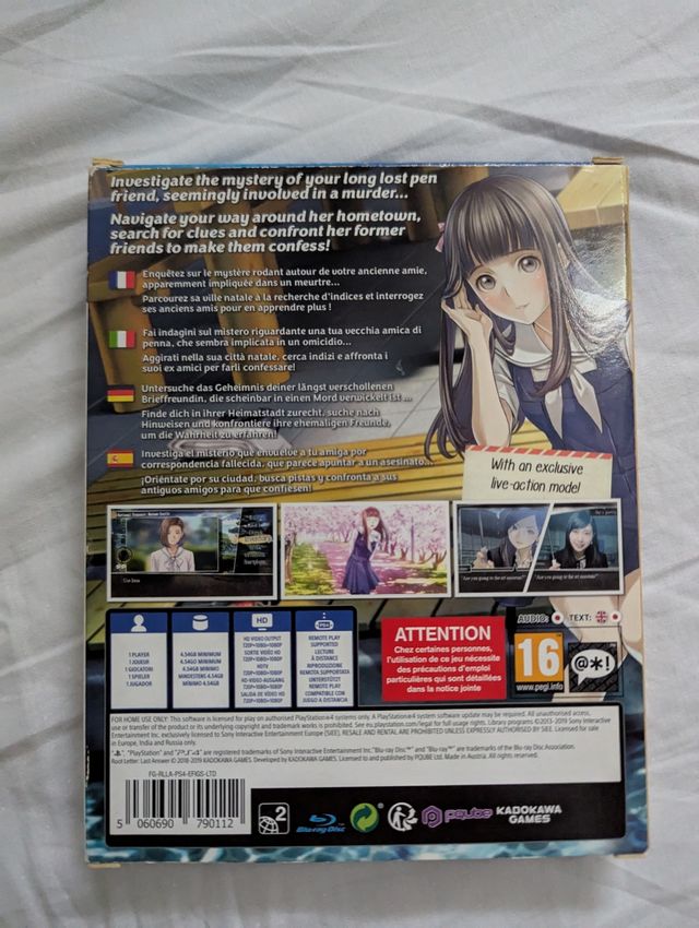 Root Letter Last Answer Day One Edition PS4 PS5