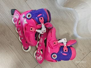 Patines rosas Oxelo Talla 30-32