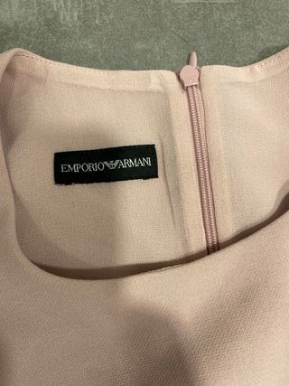 Vestido Emporio Armani Rosa