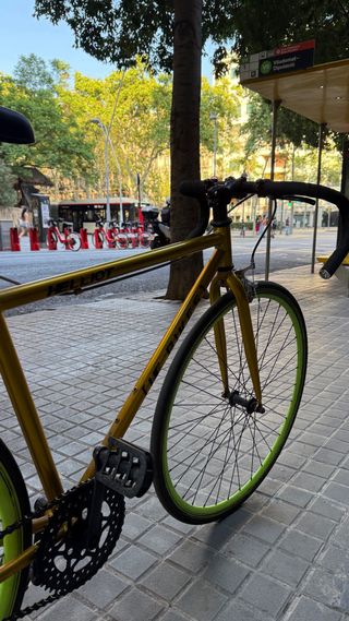 Bicicleta HELLIOT de carretera BUJE "flip-flop" 