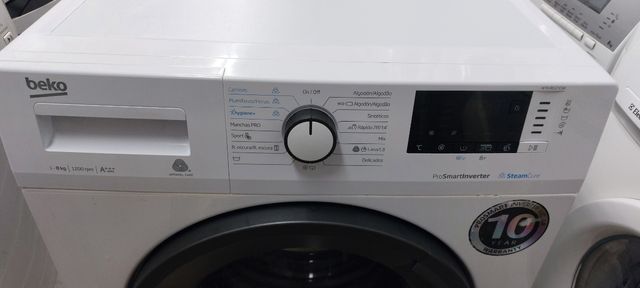 Lavadora Beko 8kg 1200 RPM A+++