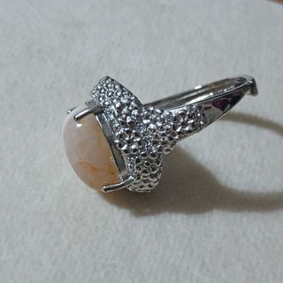 Anillo Ágata Sakura Natura Acero Inoxidable