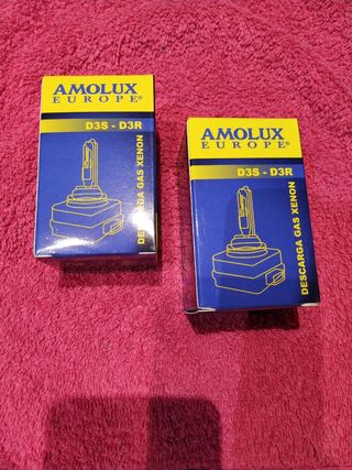 2x Bombillas Xenon Amolux D3S Philips osran