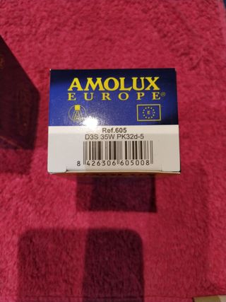 2x Bombillas Xenon Amolux D3S Philips osran