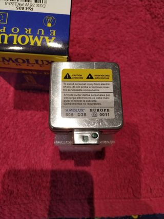 2x Bombillas Xenon Amolux D3S Philips osran